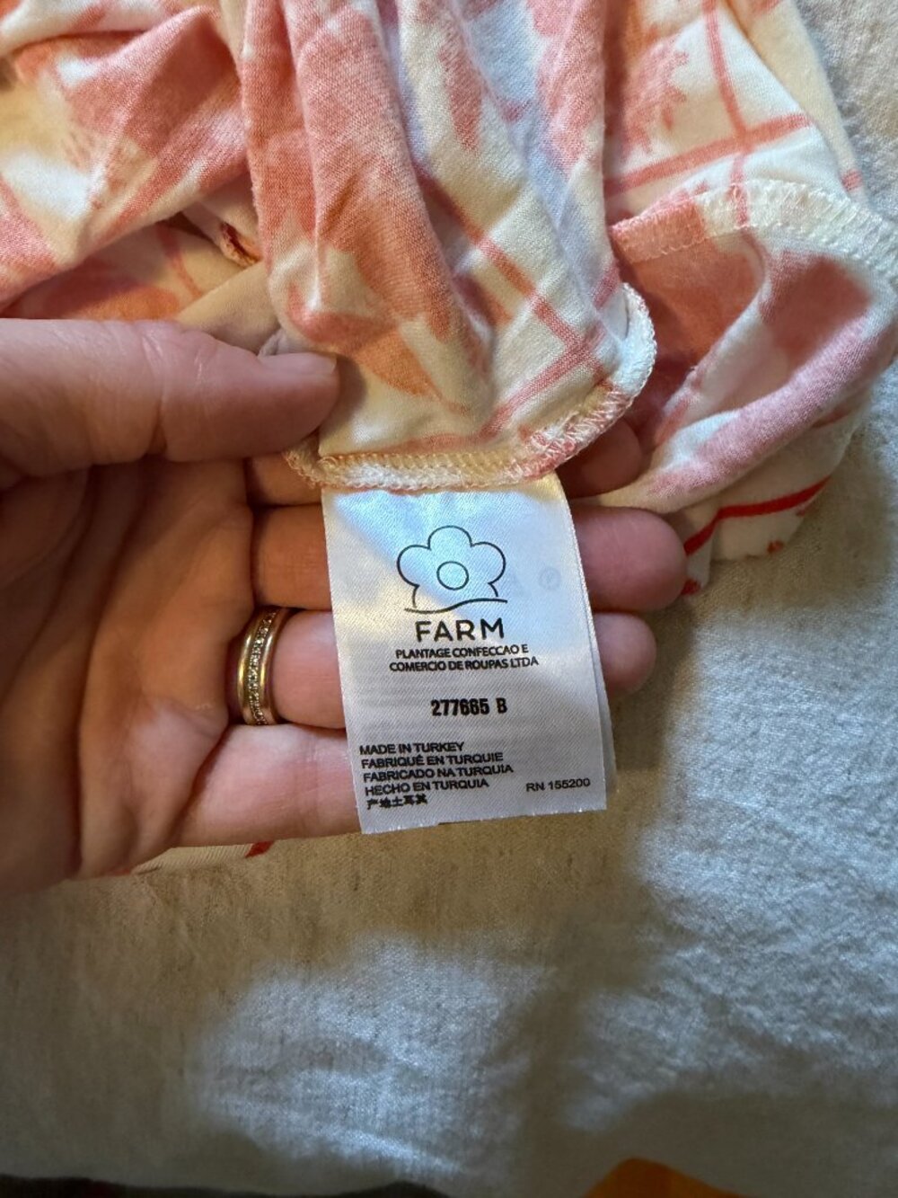 Farm Rio Tropical Tile Pajama Set - Picture 8 of 8